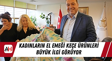 Kadınların El Emeği Keçe Ürünleri Büyük İlgi Görüyor