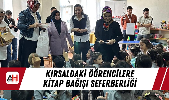 Kırsaldaki Öğrencilere Kitap Bağışı Seferberliği