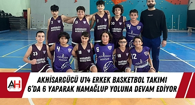 Akhisargücü U14 Erkek Basketbol Takımı 6'da 6 Yaparak Namağlup Yoluna Devam Ediyor