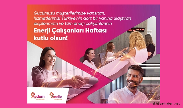 Aydem ve Gediz Perakende'den Enerji Çalışanlarına Anlamlı Kutlama