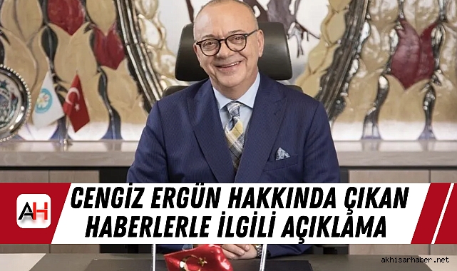 Cengiz Ergün Hakkında Çıkan İddialara Mahkeme Kararıyla Yanıt