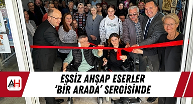 Eşsiz Ahşap Eserler 'Bir Arada' Sergisinde