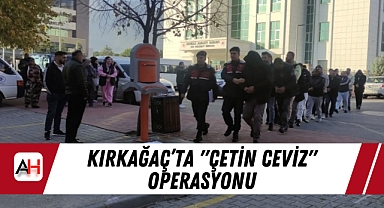Kırkağaç'ta
