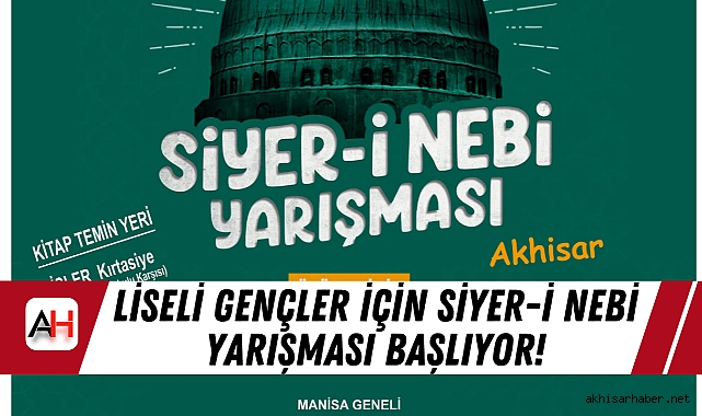 Liseli Gençler için Siyer-i Nebi Yarışması Başlıyor!