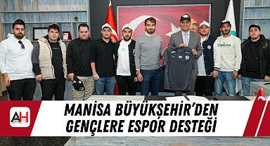 Manisa Büyükşehir'den Gençlere Espor Desteği