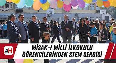 Misak-ı Milli İlkokulu Öğrencilerinden STEM Sergisi
