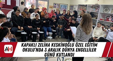 Kapaklı Zeliha Keskinoğlu Özel Eğitim Okulu'nda 3 Aralık Dünya Engelliler Günü Kutlandı