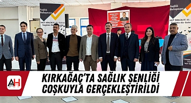 Kırkağaç’ta Sağlık Şenliği Coşkuyla Gerçekleştirildi