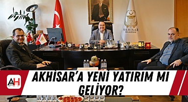 Matlı grubundan Akhisar Belediyesi’ne Ziyaret: Yeni Yatırım Heyecanı mı?