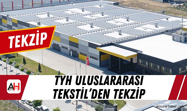 TYH Uluslararası Tekstil’den Tekzip Talebi