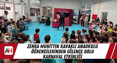 Zehra Muhittin Kavaklı Anaokulu Öğrencilerinden Eğlence Dolu Karnaval Etkinliği