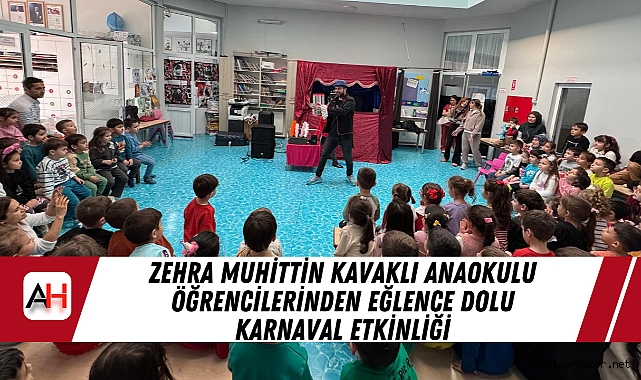 Zehra Muhittin Kavaklı Anaokulu Öğrencilerinden Eğlence Dolu Karnaval Etkinliği