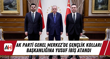 AK Parti Genel Merkez’de Gençlik Kolları Başkanlığına Yusuf İbiş Atandı