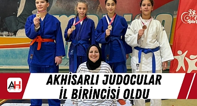 Akhisarlı Judocular İl Birincisi Oldu