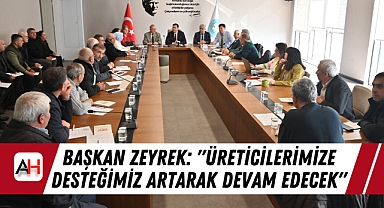 Başkan Zeyrek: