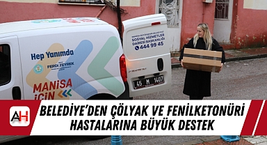 Belediye’den Çölyak ve Fenilketonüri Hastalarına Büyük Destek