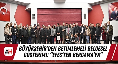 Büyükşehir'den Betimlemeli Belgesel Gösterimi: