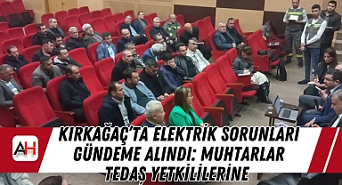 Kırkağaç'ta Elektrik Sorunları Gündeme Alındı: Muhtarlar GDZ EDAŞ Yetkililerine Taleplerini İletti