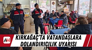 Kırkağaç'ta Vatandaşlara Dolandırıcılık Uyarısı