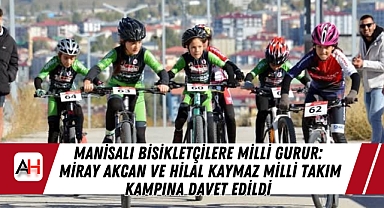 Manisalı Bisikletçilere Milli Gurur: Miray Akcan ve Hilal Kaymaz Milli Takım Kampına Davet Edildi