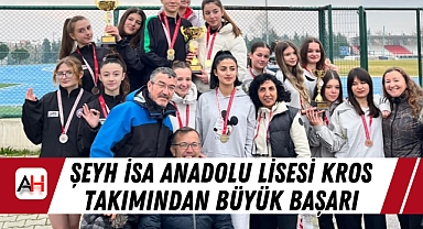 Şeyh İsa Anadolu Lisesi Kros Takımından Büyük Başarı