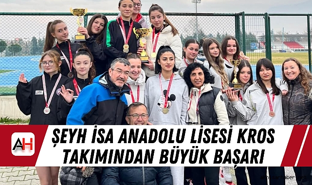 Şeyh İsa Anadolu Lisesi Kros Takımından Büyük Başarı
