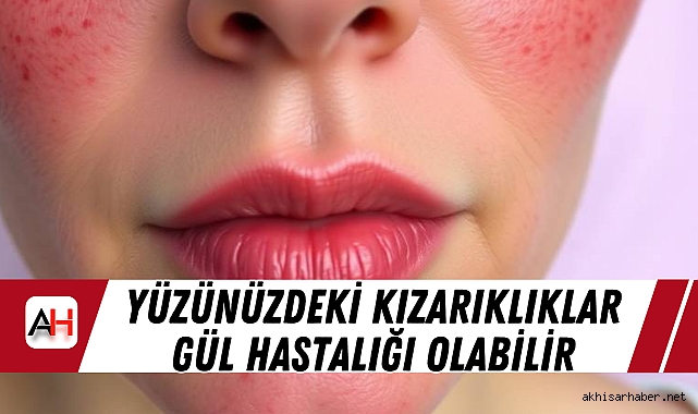 Yüzünüzdeki Kızarıklıklar Gül Hastalığı Olabilir