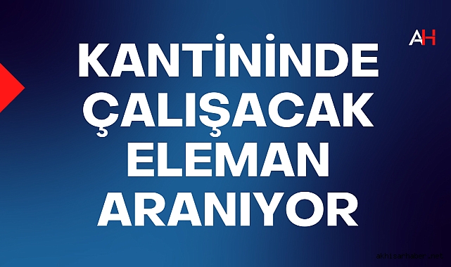 Zeynep Gülin Öngör Mesleki Teknik Anadolu Lisesi Kantininde Çalışacak Eleman Aranıyor