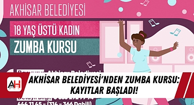 Akhisar Belediyesi'nden Zumba Kursu: Kayıtlar Başladı! Haber Merkezi