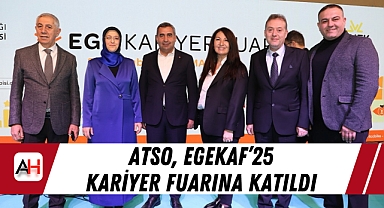 ATSO, EGEKAF'25 Kariyer Fuarına Katıldı