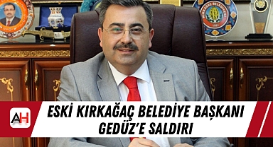 Eski Kırkağaç Belediye Başkanı Gedüz'e Saldırı!