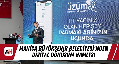 Manisa Büyükşehir Belediyesi'nden Dijital Dönüşüm Hamlesi