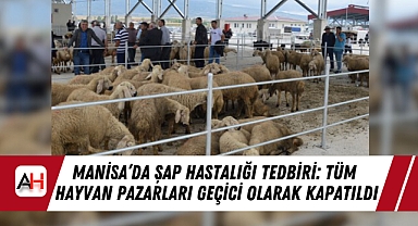 Manisa'da Şap Hastalığı Tedbiri: Tüm Hayvan Pazarları Geçici Olarak Kapatıldı