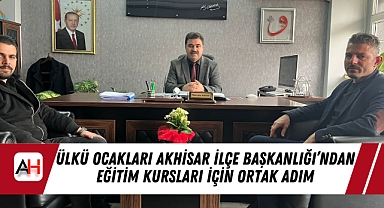Ülkü Ocakları Akhisar İlçe Başkanlığı’ndan Eğitim Kursları İçin Ortak Adım