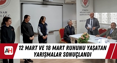 12 Mart ve 18 Mart Ruhunu Yaşatan Yarışmalar Sonuçlandı
