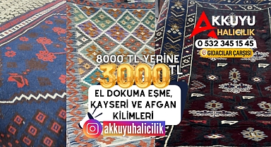 Akhisar'da Geçmişin Sıcaklığı, Geleceğin Zarafeti: Akkuyu Halıcılık'tan El Dokuma Kilimlerde Büyük Fırsat