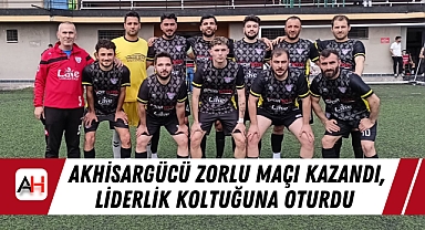 Akhisargücü Zorlu Maçı Kazandı, Liderlik Koltuğuna Oturdu