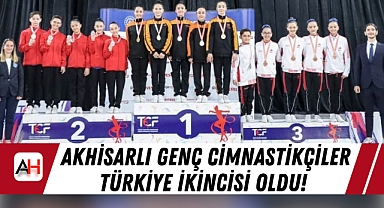 Akhisarlı Genç Cimnastikçiler Türkiye İkincisi Oldu!