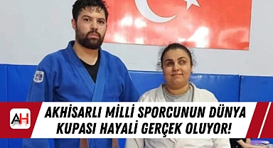 Akhisarlı Milli Sporcunun Dünya Kupası Hayali Gerçek Oluyor!