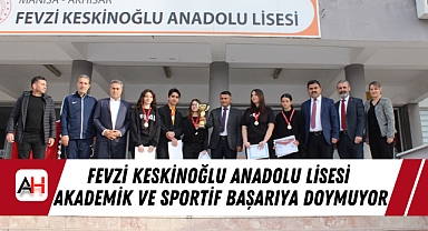 Fevzi Keskinoğlu Anadolu Lisesi Akademik ve Sportif Başarıya Doymuyor