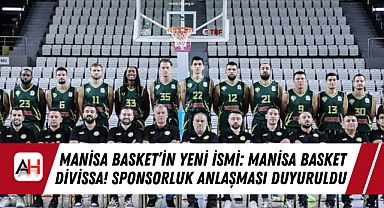 Manisa Basket’in Yeni İsmi: Manisa Basket Divissa! Sponsorluk Anlaşması Duyuruldu