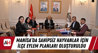 Manisa'da Sahipsiz Hayvanlar İçin İlçe Eylem Planları Oluşturuldu