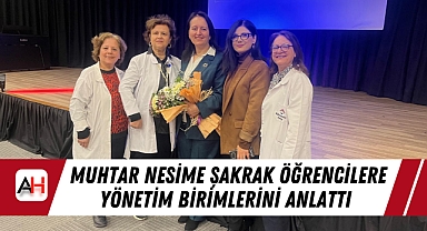 Muhtar Nesime Şakrak Öğrencilere Yönetim Birimlerini Anlattı