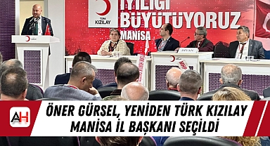 Öner Gürsel, Yeniden Türk Kızılay Manisa İl Başkanı Seçildi