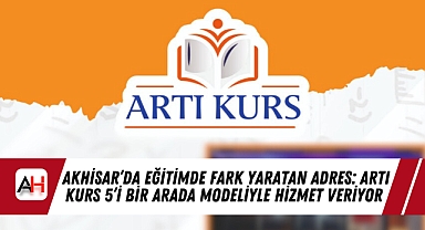Akhisar’da Eğitimde Fark Yaratan Adres: Artı Kurs 5’i Bir Arada Modeliyle Hizmet Veriyor