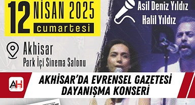 Akhisar’da Evrensel Gazetesi Dayanışma Konseri