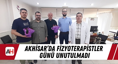 Akhisar'da Fizyoterapistler Günü Unutulmadı