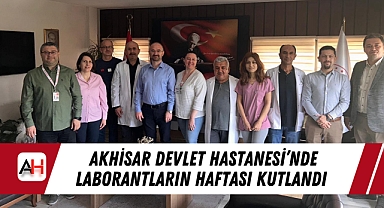 Akhisar Devlet Hastanesi'nde Laborantların Haftası Kutlandı