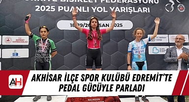 Akhisar İlçe Spor Kulübü Edremit'te Pedal Gücüyle Parladı