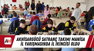Akhisargücü Satranç Takımı Manisa İl Yarışmasında İl ikincisi Oldu